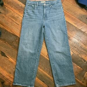 MADEWELL The Perfect Vintage Wide Leg Jean Size 32